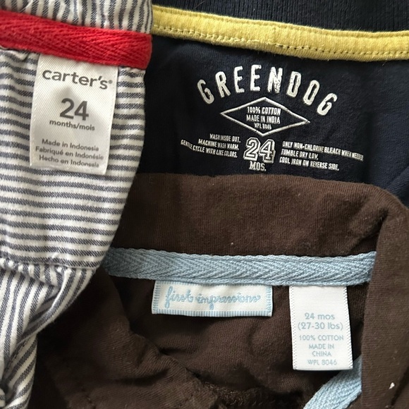 Toddler boy bundle - polos, button down, and jeans - size 24M - Picture 10 of 12